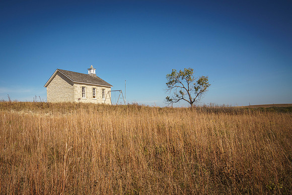Lower Fox Creek Schoolhouse 1